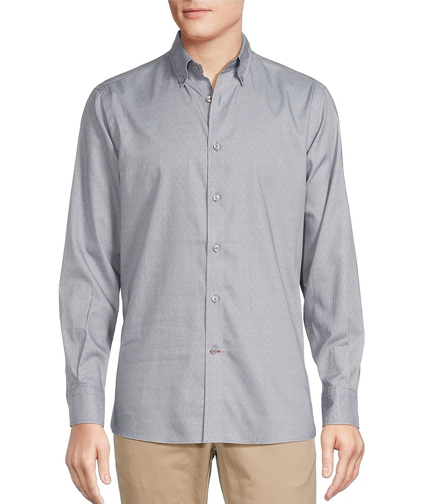 Cremieux Blue Label Big & Tall Twill Long Sleeve Woven Shirt