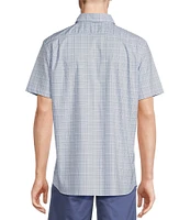 Cremieux Blue Label Brrr° Royal Twill Plaid Short Sleeve Woven Shirt
