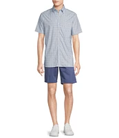 Cremieux Blue Label Brrr° Royal Twill Plaid Short Sleeve Woven Shirt