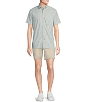 Cremieux Blue Label Brrr° Royal Twill Plaid Short Sleeve Woven Shirt