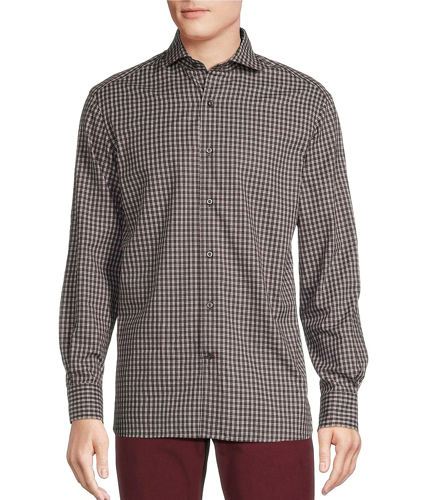 Cremieux Blue Label Chamonix Collection Check Long Sleeve Woven Shirt