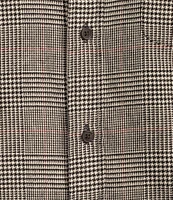 Cremieux Blue Label Chamonix Collection Glen Plaid Moleskin Long Sleeve Woven Shirt