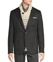 Cremieux Blue Label Chamonix Collection Herringbone Blazer