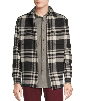 Cremieux Blue Label Chamonix Collection Plaid Shirt Jacket