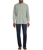 Cremieux Blue Label Check Oxford Long Sleeve Woven Shirt