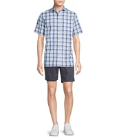 Cremieux Blue Label Check Short Sleeve Woven Shirt