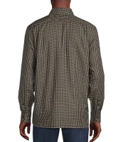 Cremieux Blue Label Check Twill Long-Sleeve Woven Shirt