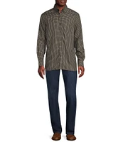 Cremieux Blue Label Check Twill Long-Sleeve Woven Shirt