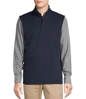 Cremieux Blue Label Chevron Quarter-Zip Vest