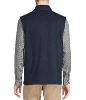 Cremieux Blue Label Chevron Quarter-Zip Vest