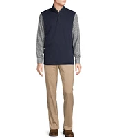 Cremieux Blue Label Chevron Quarter-Zip Vest