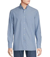 Cremieux Blue Label Chuck Jacquard Oxford Long Sleeve Woven Shirt