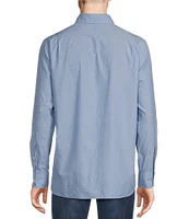 Cremieux Blue Label Chuck Jacquard Oxford Long Sleeve Woven Shirt