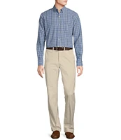 Cremieux Blue Label Classic Fit Capri Washed Plaid Poplin Long Sleeve Woven Shirt