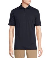 Cremieux Blue Label Classic Fit Cotton Interlock Short Sleeve Polo Shirt