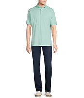 Cremieux Blue Label Classic Fit Cotton Interlock Short Sleeve Polo Shirt