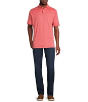 Cremieux Blue Label Classic Fit Cotton Interlock Short Sleeve Polo Shirt