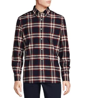 Cremieux Blue Label Classic Fit Plaid Oxford Long Sleeve Woven Shirt