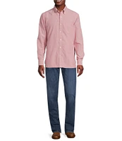 Cremieux Blue Label Classic Fit Faded Oxford Long Sleeve Woven Shirt