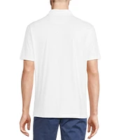 Cremieux Blue Label Classic Fit Stretch Jersey Solid Short Sleeve Polo Shirt