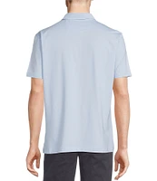 Cremieux Blue Label Classic Fit Stretch Jersey Solid Short Sleeve Polo Shirt