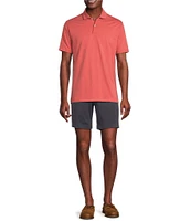 Cremieux Blue Label Classic Fit Stretch Jersey Solid Short Sleeve Polo Shirt