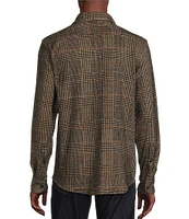 Cremieux Blue Label Down East Collection Coatfront Knit Shirt