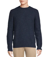 Cremieux Blue Label Down East Collection Honeycomb Wool Sweater