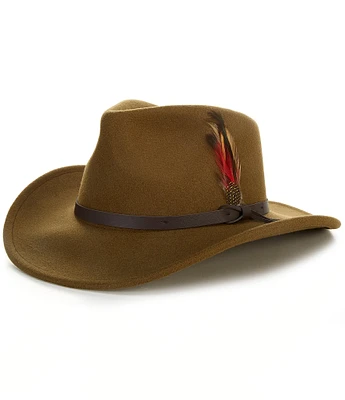 Cremieux Blue Label Felt Outback Hat