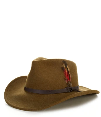 Cremieux Blue Label Felt Outback Hat