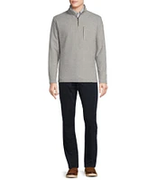 Cremieux Blue Label Fleece Quarter-Zip Sweater