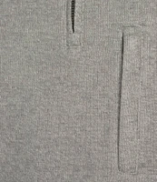 Cremieux Blue Label Fleece Quarter-Zip Sweater