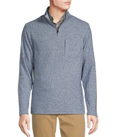 Cremieux Blue Label Fleece Quarter-Zip Sweater