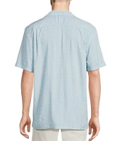 Cremieux Blue Label Floral Print Short Sleeve Woven Camp Shirt