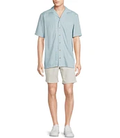 Cremieux Blue Label Floral Print Short Sleeve Woven Camp Shirt