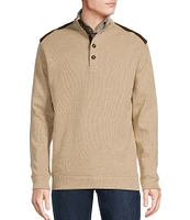 Cremieux Blue Label French Rib Mockneck Pullover