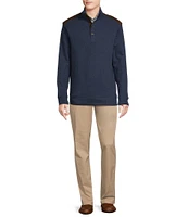 Cremieux Blue Label French Rib Mockneck Pullover