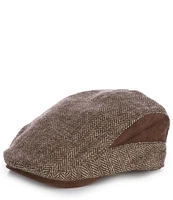 Cremieux Blue Label Herringbone Driver Hat