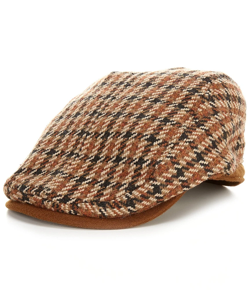 Cremieux Blue Label Houndstooth Ivy Driver Hat