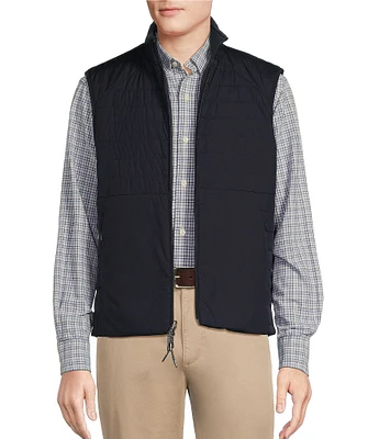 Cremieux Blue Label Hybrid Knit Reversible Full-Zip Vest