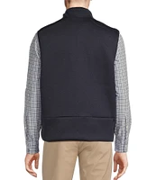 Cremieux Blue Label Hybrid Knit Reversible Full-Zip Vest