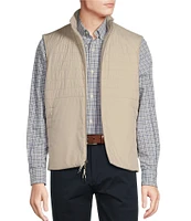 Cremieux Blue Label Hybrid Knit Reversible Full-Zip Vest