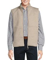 Cremieux Blue Label Hybrid Knit Reversible Full-Zip Vest