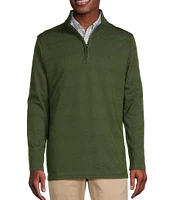 Cremieux Blue Label Jacquard Quarter-Zip Pullover