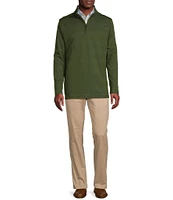 Cremieux Blue Label Jacquard Quarter-Zip Pullover