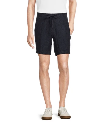 Cremieux Blue Label Key West Collection Madison Relaxed Fit Linen Shorts