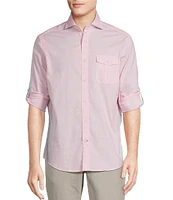 Cremieux Blue Label Key West Collection Solid Long Sleeve Woven Shirt