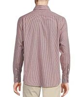 Cremieux Blue Label Long Sleeve Button Down Check Oxford Woven Shirt