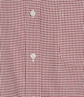 Cremieux Blue Label Long Sleeve Button Down Check Oxford Woven Shirt