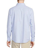 Cremieux Blue Label Long Sleeve Button Down Check Oxford Woven Shirt